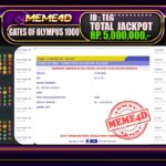 Bukti Jp MEME4D Slot Online 12 Mei 2025