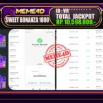 Bukti Jp MEME4D Slot Online 22 Mei 2025