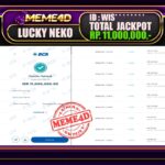 Bukti Jp MEME4D Slot Online 27 Mei 2025