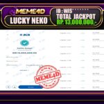 Bukti Jp MEME4D Slot Online 14 Mei 2025