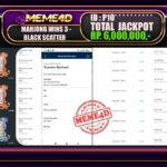 Bukti Jp MEME4D Slot Online 05 Juni 2025