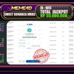 Bukti Jp MEME4D Slot Online 05 Juni 2025