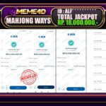 Bukti Jp MEME4D Slot Online 14 Juni 2025