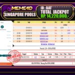 Bukti Jp MEME4D Togel Online 29 Juni 2025