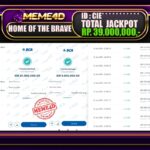 Bukti Jp MEME4D Slot Online 16 Juni 2025