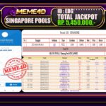 Bukti Jp MEME4D Togel Online 30 Juni 2025