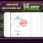 Bukti Jp MEME4D Slot Online 12 Juni 2025