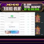 Bukti Jp MEME4D Slot Online 15 Juni 2025