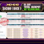 Bukti Jp MEME4D Casino Online 16 Juni 2025