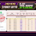 Bukti Jp MEME4D Togel Online 24 Juni 2025