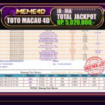 Bukti Jp MEME4D Togel Online 24 Juni 2025