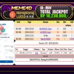 Bukti Jp MEME4D Togel Online 13 Juni 2025