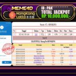Bukti Jp MEME4D Togel Online 26 Juni 2025