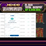 Bukti Jp MEME4D Slot Online 08 Juni 2025