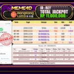 Bukti Jp MEME4D Togel Online 13 Juni 2025