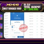 Bukti Jp MEME4D Slot Online 30 Juni 2025