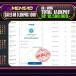 Bukti Jp MEME4D Slot Online 23 Juni 2025