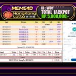 Bukti Jp MEME4D Togel Online 25 Juni 2025