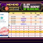 Bukti Jp MEME4D Togel Online 11 Juli 2025