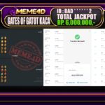 Bukti Jp MEME4D Slot Online 18 Juli 2025