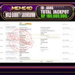 Bukti Jp MEME4D Slot Online 18 Juli 2025