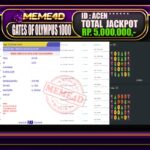 Bukti Jp MEME4D Slot Online 23 Juli 2025