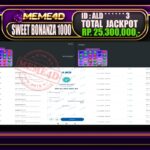 Bukti Jp MEME4D Slot Online 19 Juli 2025