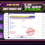 Bukti Jp MEME4D Slot Online 04 Juli 2025