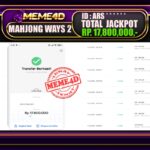 Bukti Jp MEME4D Slot Online 11 Juli 2025