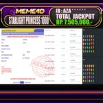 Bukti Jp MEME4D Slot Online 26 Juli 2025