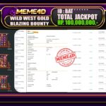 Bukti Jp MEME4D Slot Online 13 Juli 2025