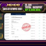 Bukti Jp MEME4D Slot Online 08 Juli 2025