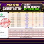 Bukti Jp MEME4D Togel Online 03 Juli 2025