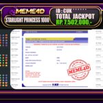 Bukti Jp MEME4D Slot Online 10 Juli 2025