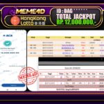Bukti Jp MEME4D Togel Online 12 Juli 2025