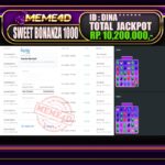 Bukti Jp MEME4D Slot Online 21 Juli 2025