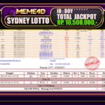 Bukti Jp MEME4D Togel Online 05 Juli 2025