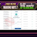 Bukti Jp MEME4D Slot Online 30 Juli 2025
