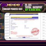 Bukti Jp MEME4D Slot Online 16 Juli 2025