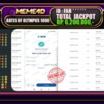 Bukti Jp MEME4D Slot Online 15 Juli 2025