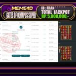 Bukti Jp MEME4D Slot Online 23 Juli 2025
