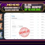 Bukti Jp MEME4D Slot Online 11 Juli 2025