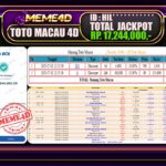 Bukti Jp MEME4D Togel Online 03 Juli 2025