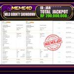 Bukti Jp MEME4D Slot Online 07 Juli 2025