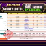 Bukti Jp MEME4D Togel Online 05 Juli 2025