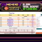 Bukti Jp MEME4D Togel Online 26 Juli 2025