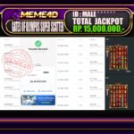 Bukti Jp MEME4D Slot Online 29 Juli 2025