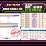 Bukti Jp MEME4D Togel Online 01 Juli 2025