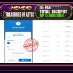 Bukti Jp MEME4D Slot Online 13 Juli 2025