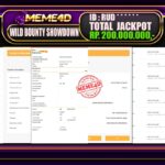 Bukti Jp MEME4D Slot Online 08 Juli 2025